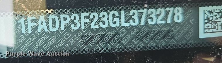 image for item DP6540 2016 Ford Focus SE 