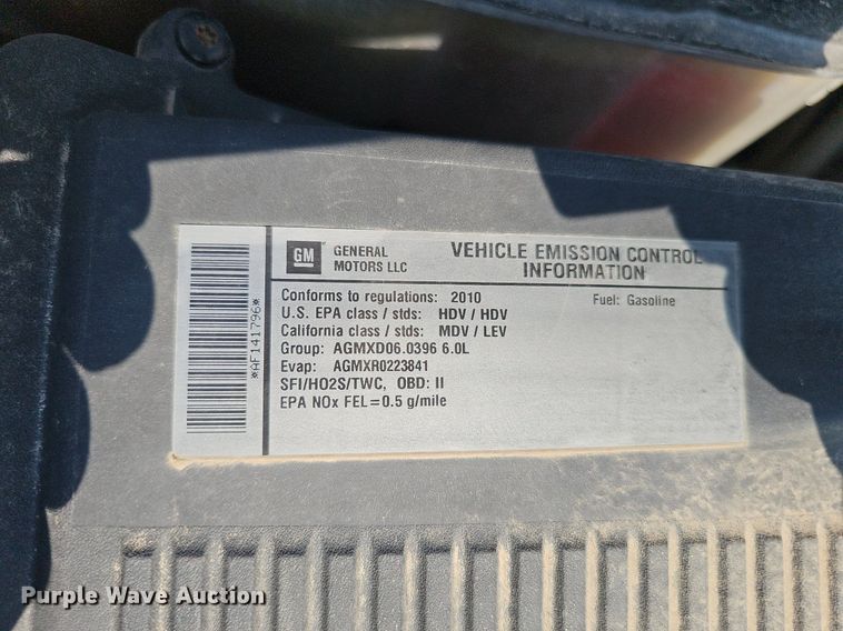 image for item DP6544 2010 Chevrolet Silverado 2500HD Crew Cab pickup truck