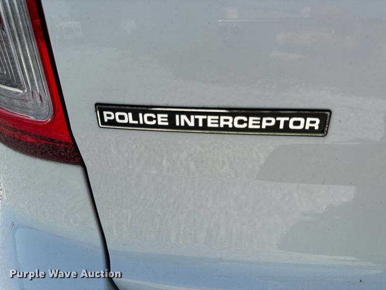 image for item DP6546 2013 Ford Explorer Police Interceptor  SUV