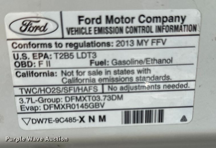 image for item DP6546 2013 Ford Explorer Police Interceptor  SUV