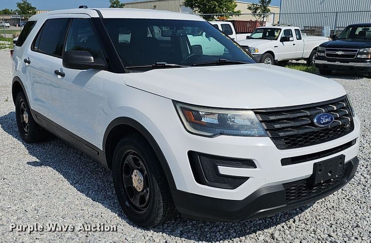 image for item DP6548 2016 Ford Explorer Police Interceptor SUV