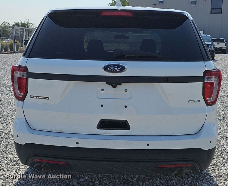 image for item DP6548 2016 Ford Explorer Police Interceptor SUV