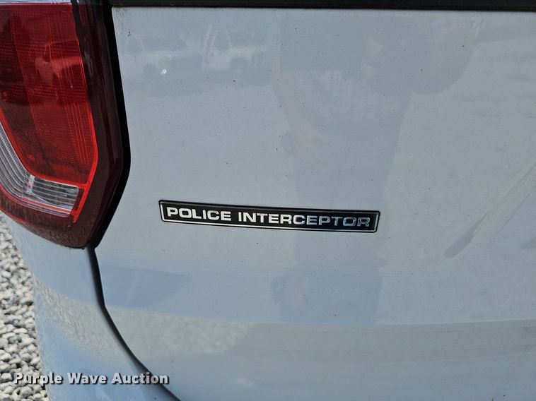 image for item DP6548 2016 Ford Explorer Police Interceptor SUV