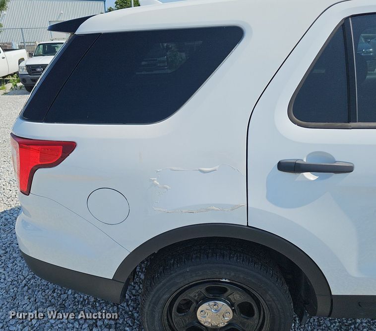 image for item DP6548 2016 Ford Explorer Police Interceptor SUV