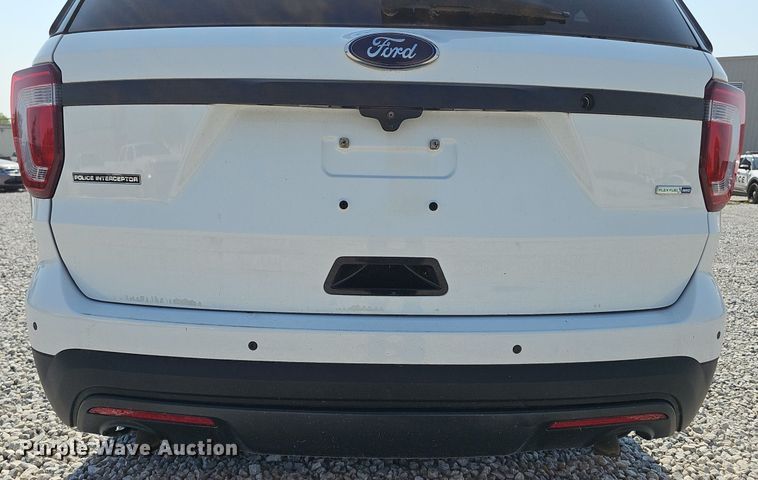 image for item DP6548 2016 Ford Explorer Police Interceptor SUV