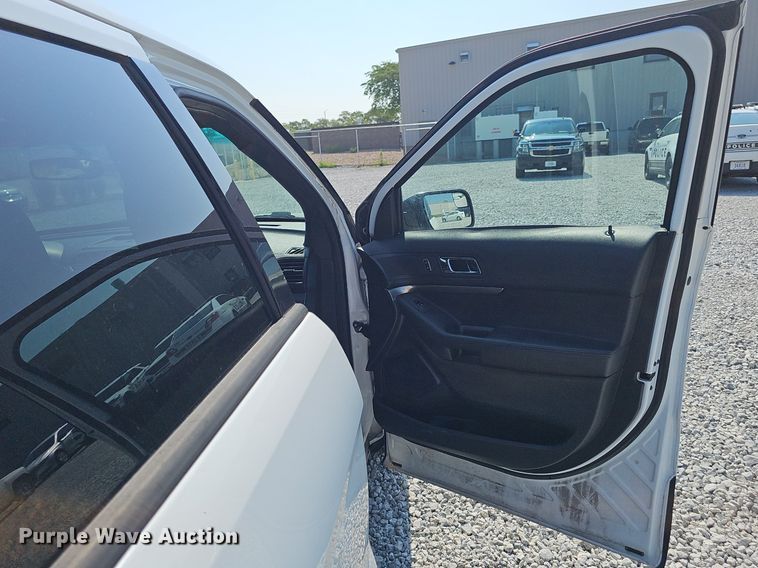 image for item DP6548 2016 Ford Explorer Police Interceptor SUV