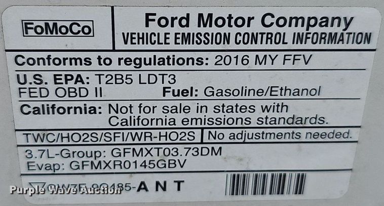 image for item DP6548 2016 Ford Explorer Police Interceptor SUV