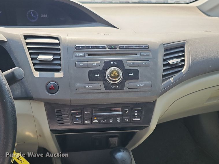 image for item DP6550 2012 Honda Civic 