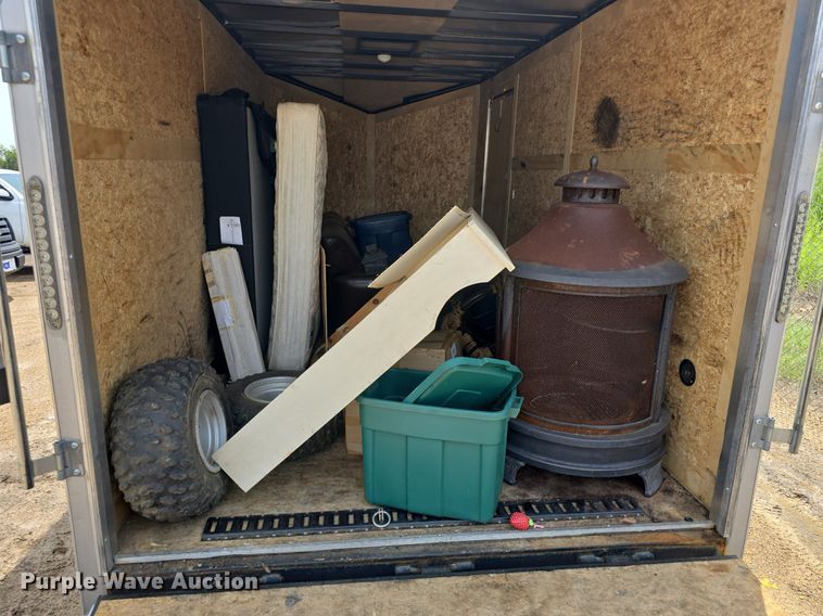 image for item DQ4450 2020 Stealth Enterprises STT714TA2 enclosed cargo trailer