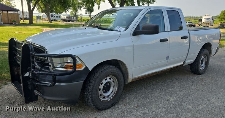 image for item DQ4462 2011 Dodge Ram 1500 Quad Cab pickup truck