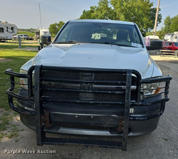 image for item DQ4462 2011 Dodge Ram 1500 Quad Cab pickup truck