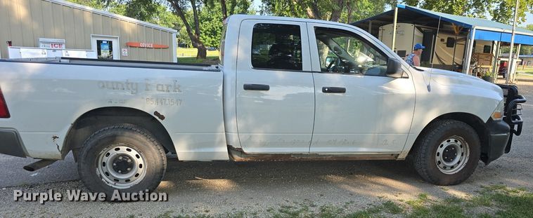 image for item DQ4462 2011 Dodge Ram 1500 Quad Cab pickup truck