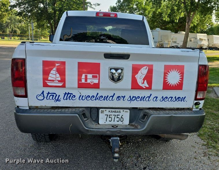 image for item DQ4462 2011 Dodge Ram 1500 Quad Cab pickup truck