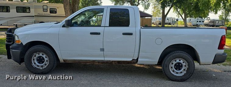 image for item DQ4462 2011 Dodge Ram 1500 Quad Cab pickup truck