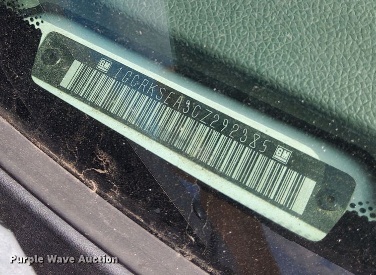 image for item DQ6161 2012 Chevrolet Silverado 1500 Ext. Cab pickup truck