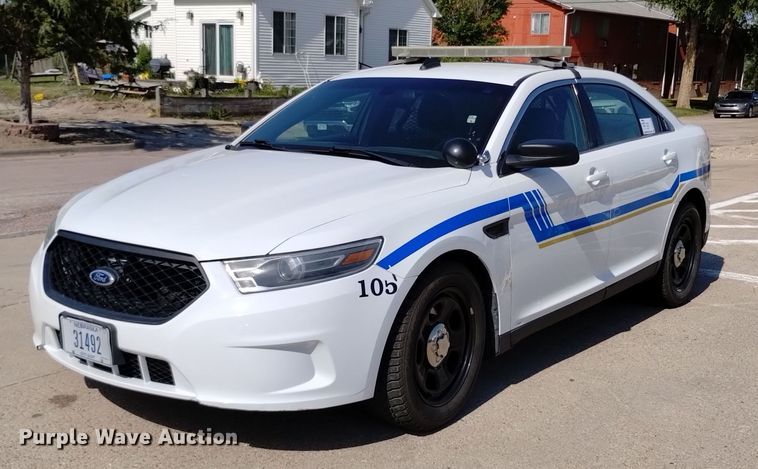 image for item DQ6162 2015 Ford Taurus Police Interceptor 