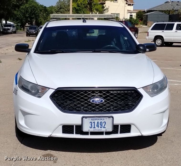 image for item DQ6162 2015 Ford Taurus Police Interceptor 