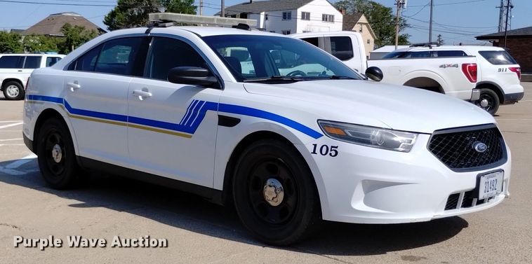 image for item DQ6162 2015 Ford Taurus Police Interceptor 