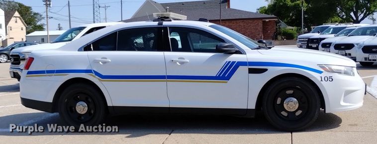 image for item DQ6162 2015 Ford Taurus Police Interceptor 