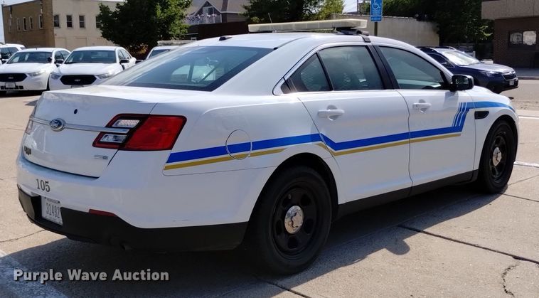 image for item DQ6162 2015 Ford Taurus Police Interceptor 