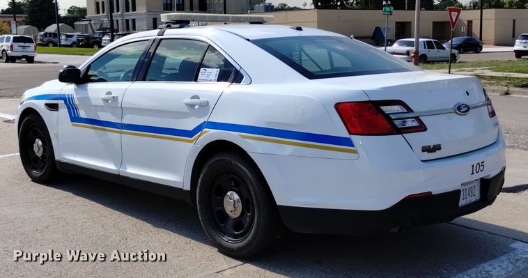image for item DQ6162 2015 Ford Taurus Police Interceptor 