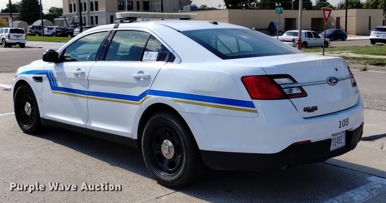 image for item DQ6162 2015 Ford Taurus Police Interceptor 