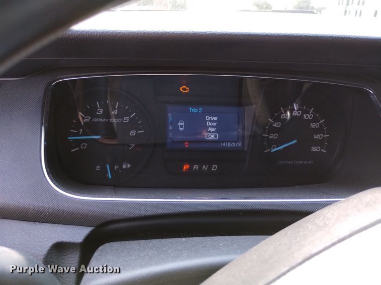 image for item DQ6162 2015 Ford Taurus Police Interceptor 