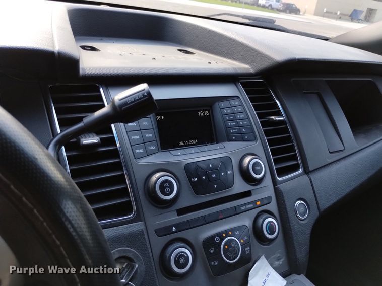 image for item DQ6162 2015 Ford Taurus Police Interceptor 