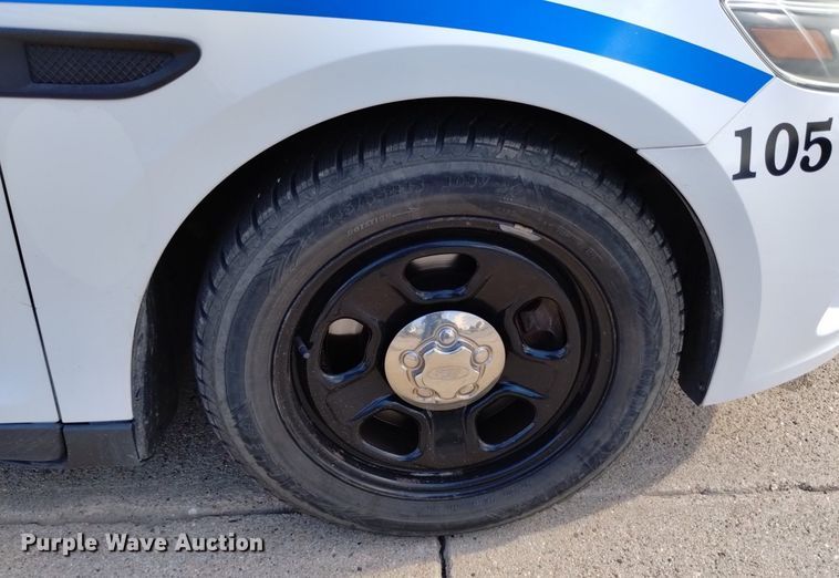 image for item DQ6162 2015 Ford Taurus Police Interceptor 