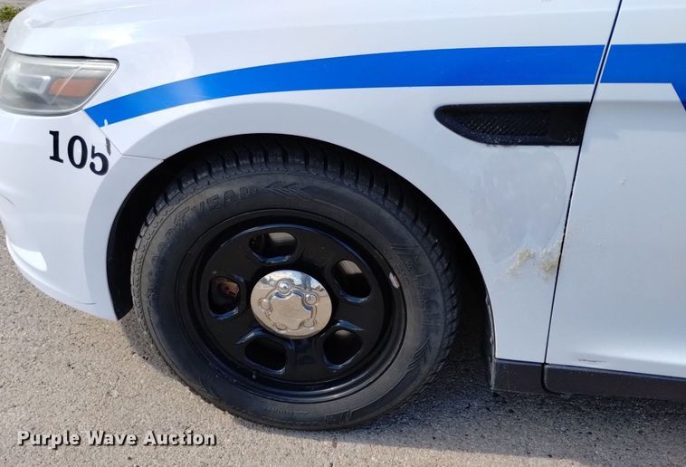 image for item DQ6162 2015 Ford Taurus Police Interceptor 