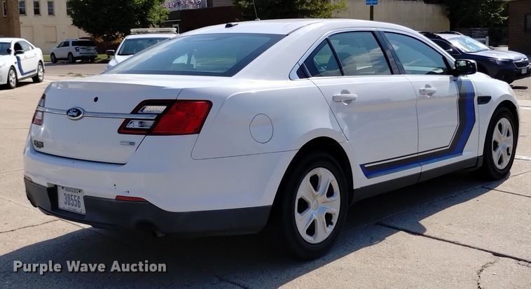 image for item DQ6164 2013 Ford Taurus Police Interceptor 
