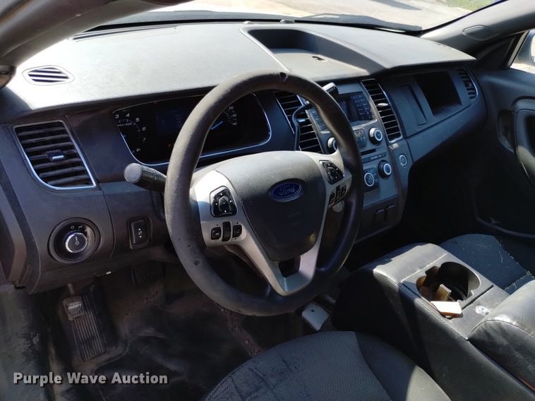 image for item DQ6164 2013 Ford Taurus Police Interceptor 