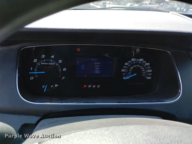 image for item DQ6164 2013 Ford Taurus Police Interceptor 