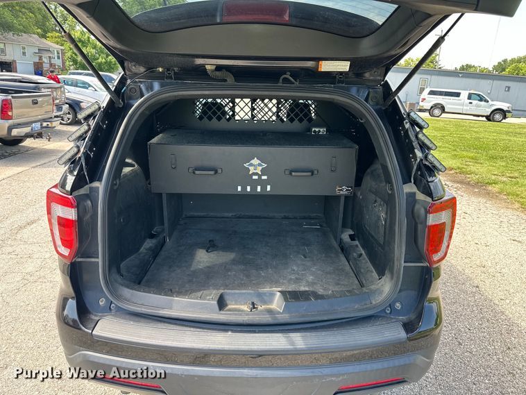 image for item DS4213 2019 Ford Explorer Police Interceptor  SUV