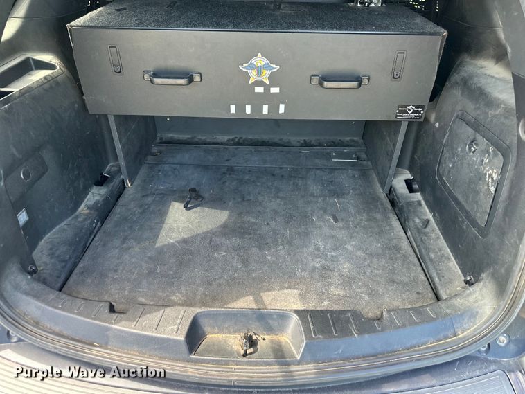 image for item DS4213 2019 Ford Explorer Police Interceptor  SUV