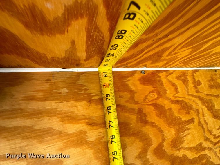 image for item DX0750 1997 Braco enclosed cargo trailer