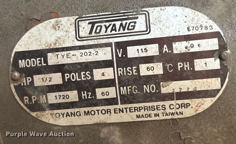 image for item DX0911 1984 United 610 drill press
