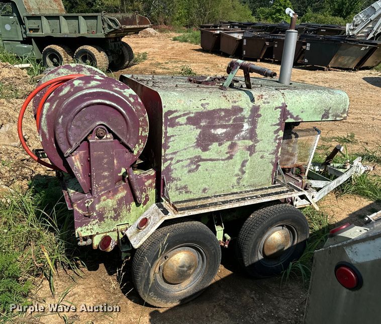 image for item DX0916 Meyers High Velocity sewer jetter trailer