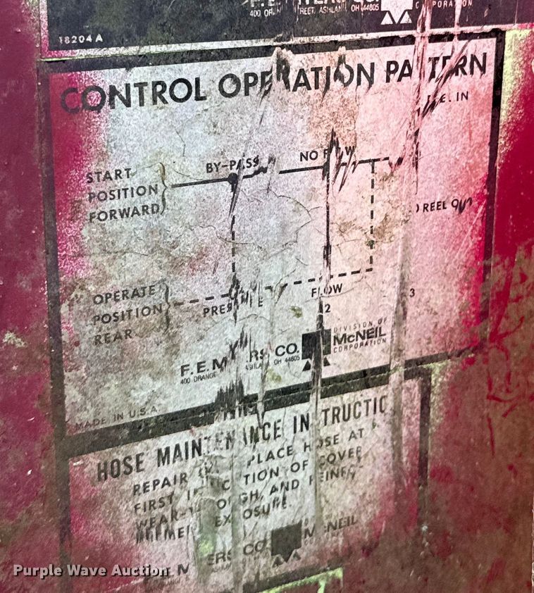 image for item DX0916 Meyers High Velocity sewer jetter trailer