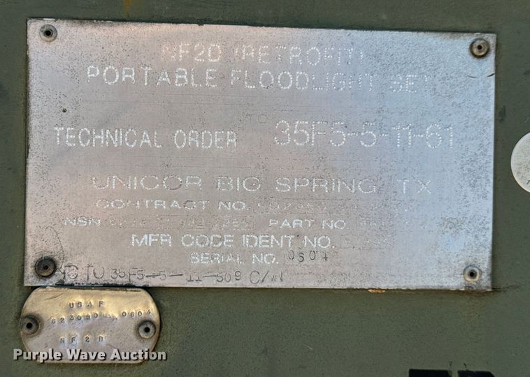 image for item DX0918 Unicor NF2D light plant