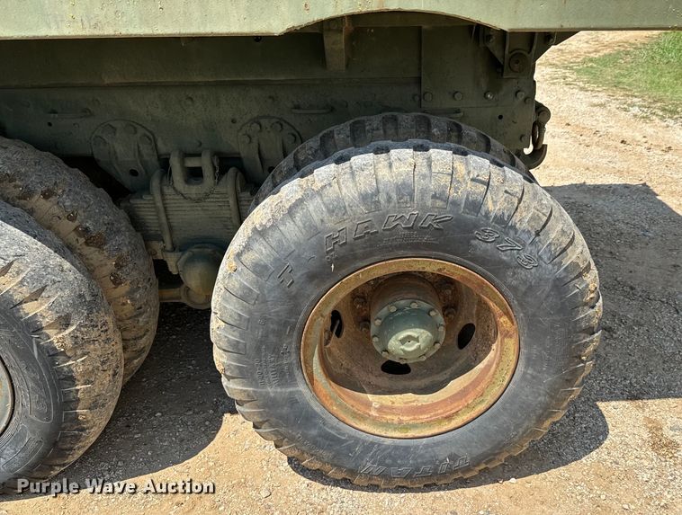 image for item DX0919 1983 AM General M817 dump truck