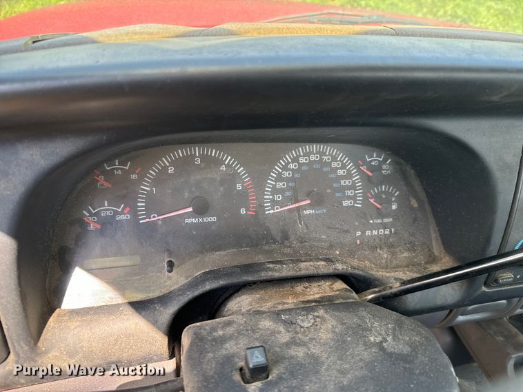 image for item DX0921 1998 Dodge Ram 1500 pickup truck cab and chassis