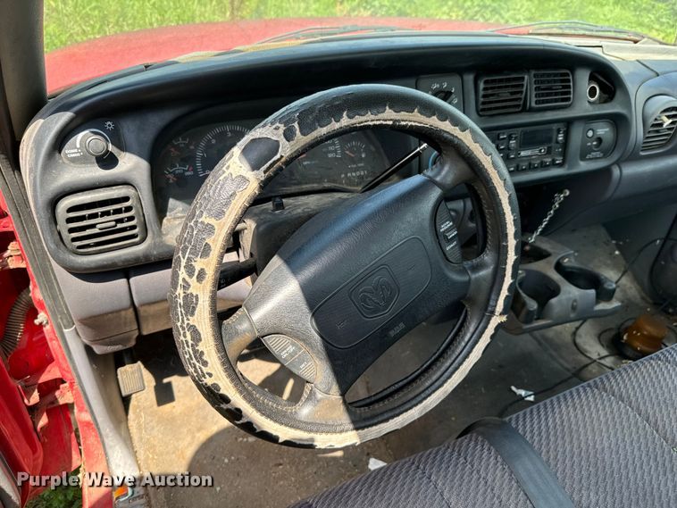 image for item DX0921 1998 Dodge Ram 1500 pickup truck cab and chassis