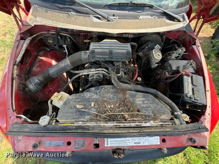 image for item DX0921 1998 Dodge Ram 1500 pickup truck cab and chassis