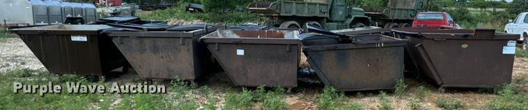 image for item DX0928 (10) dumpsters