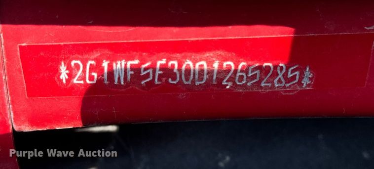 image for item EH4338 2013 Chevorlet Impala 