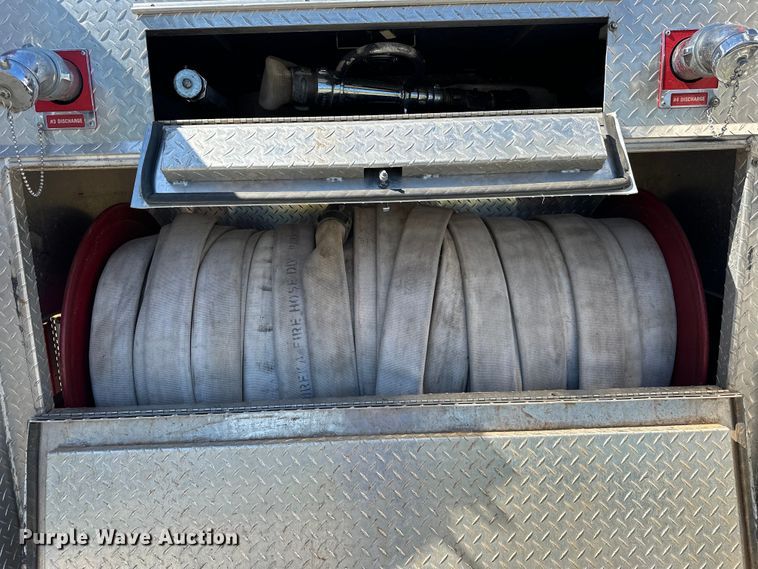 image for item EJ4398 1988 Ford  F800 pumper fire truck