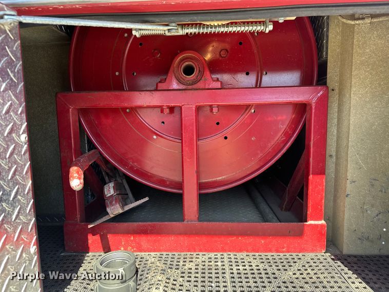 image for item EJ4398 1988 Ford  F800 pumper fire truck