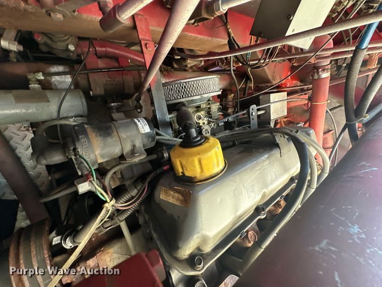 image for item EJ4398 1988 Ford  F800 pumper fire truck