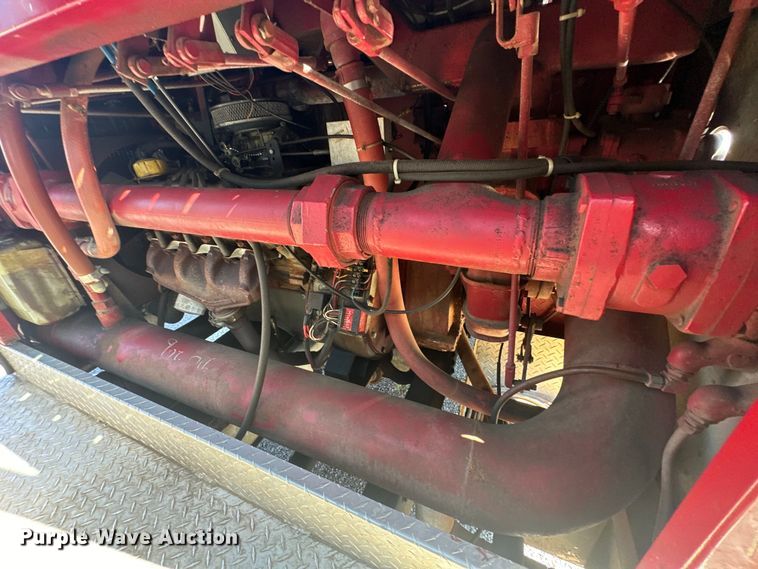 image for item EJ4398 1988 Ford  F800 pumper fire truck